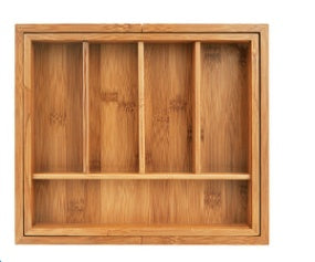 Bamboo Tableware Storage Box