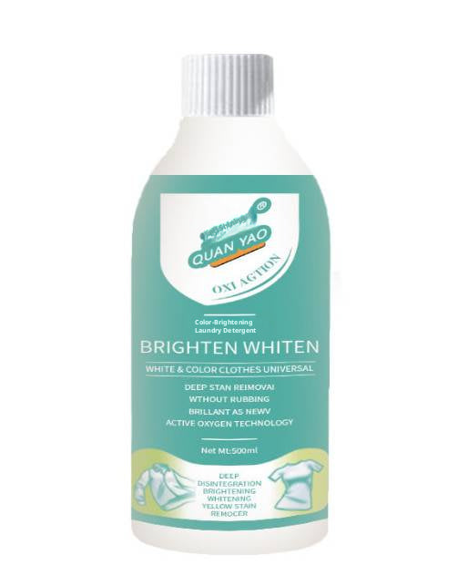 Color bleaching laundry detergent