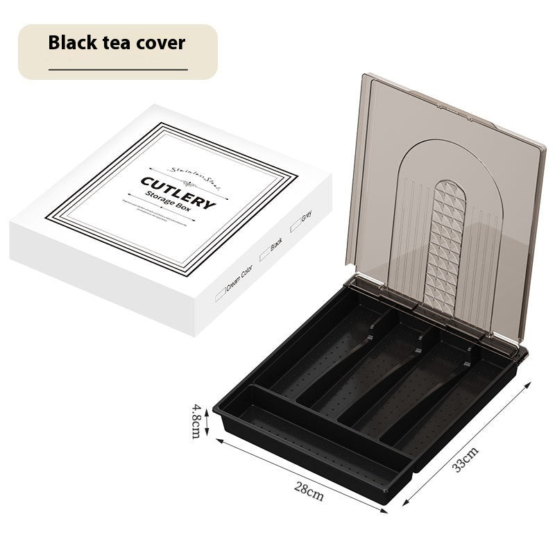 Storage Box Dustproof With Cover Kitchen Gadgets