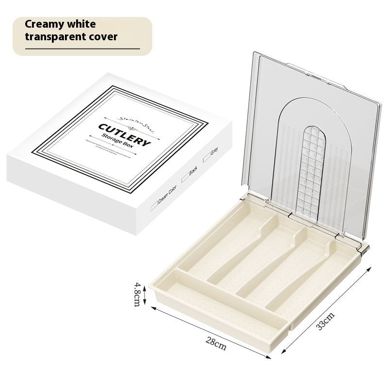 Storage Box Dustproof With Cover Kitchen Gadgets